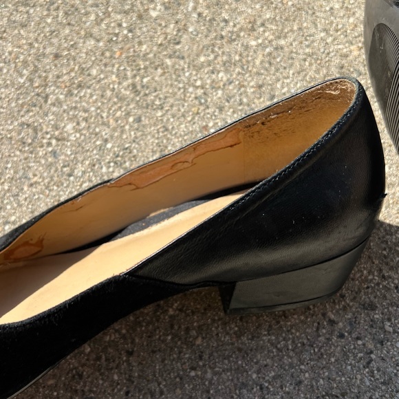 Naturalizer suede/leather pointed toe flats size 9.5 - Picture 6 of 6